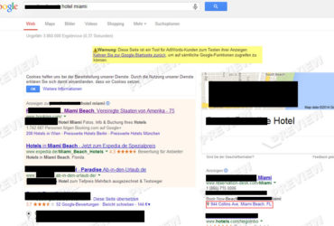 The Great Google AdWords Hotel Blunder